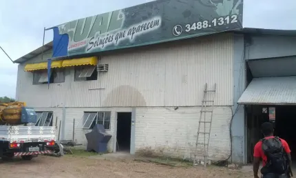 Pavilhão para locação com 750m² em localização estratégica em Gravataí
