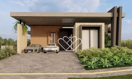 Casa em Construção no Condomínio Prado dos Álamos | 4 Suítes e Piscina