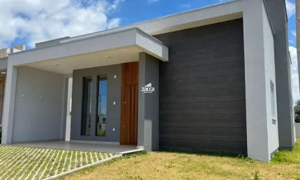 Casa para venda em balneário gaivota, lagoa cortada