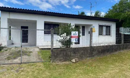 Casa para Venda em Sombrio, Raizeira, 3 dormitórios, 1 banheiro, 1 vaga
