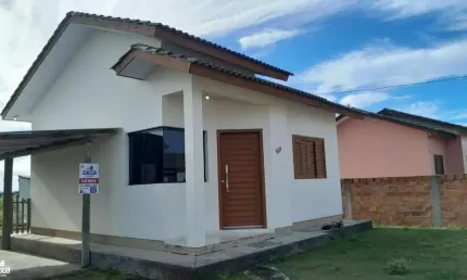 Casa para Venda em Araranguá, Sanga da Toca 1ª, 2 dormitórios, 1 banheiro, 1 vaga