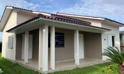 Casa para Locação em Sombrio, São Luiz, 2 dormitórios, 1 suíte, 1 banheiro, 1 vaga
