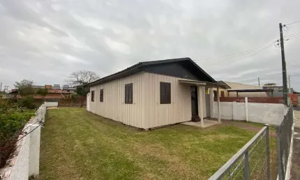 Casa para locação em sombrio, são luiz, 3 dormitórios, 1 banheiro, 1 vaga