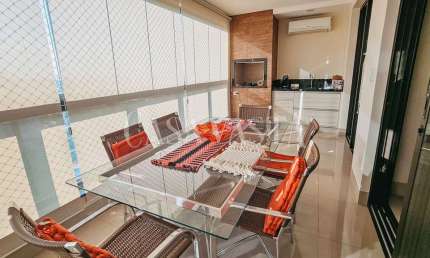 Edifício Diamante de Gould - Apartamento 03 suítes com 04 vagas em andar alto