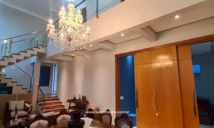 Casa em Condomínio para Venda em Presidente Prudente, Condomínio Damha II, 4 dormitórios, 4 suítes, 5 banheiros, 2 vagas