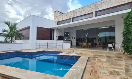 Casa em Condomínio para Venda em Presidente Prudente, Condomínio Damha I, 5 dormitórios, 4 suítes, 6 banheiros, 3 vagas