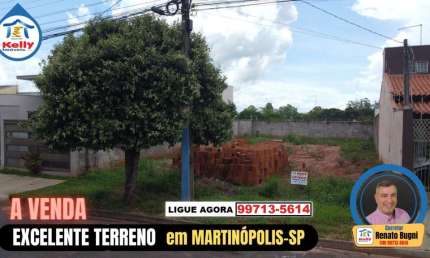 Terreno para Venda em Martinópolis, Jardim O  Pioneiro 1