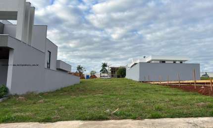Terreno em Condomínio para Venda em Presidente Prudente, Condomínio Mart Ville