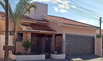 Casa para Venda em Presidente Venceslau, Residencial das Paineiras, 3 dormitórios, 1 suíte, 1 banheiro, 2 vagas
