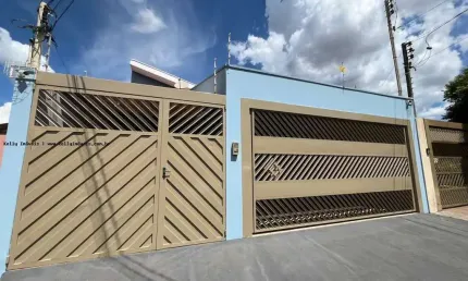 Casa para Venda em Presidente Prudente, Vila Furquim, 4 dormitórios, 1 suíte, 2 banheiros, 3 vagas