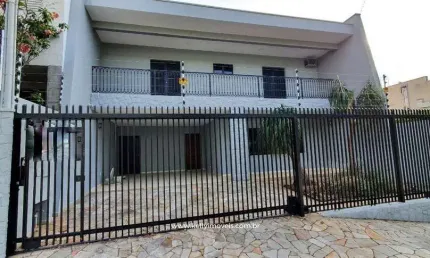 Casa Comercial para Locação em Presidente Prudente, Vila Jesus, 4 dormitórios, 1 suíte, 3 banheiros, 2 vagas