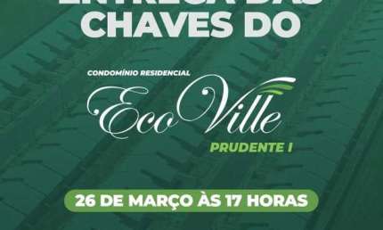 Casa em Condomínio para Venda em Presidente Prudente, Condomínio Residencial Eco Ville, 3 dormitórios, 1 banheiro, 1 vaga