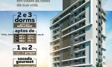 Apartamento para Venda em Presidente Prudente, Edifício Le Charmant Residence, 2 dormitórios, 1 suíte, 1 banheiro, 1 vaga