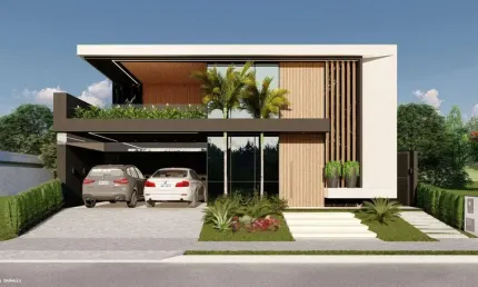 Casa em Condomínio para Venda em Presidente Prudente, Condomínio Damha IV, 4 dormitórios, 4 suítes, 5 banheiros