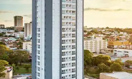 Apartamento para Venda em Presidente Prudente, Edifício Cenário Parque do Povo, 2 dormitórios, 1 banheiro, 2 vagas