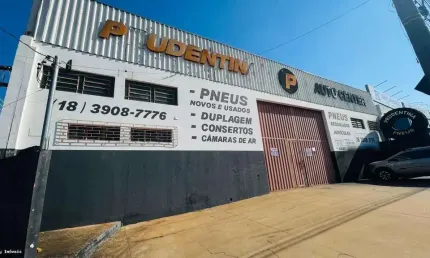 Salão comercial para locação em presidente prudente, residencial florenza, 2 banheiros
