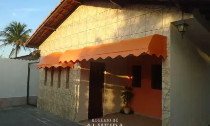 Casa com 4 quartos, balneário gaivotas, itanhaém - r$ 300 mil, cod: 481