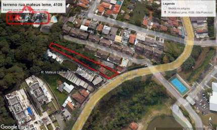 Terreno à venda, 1320 m² por R$ 2.100.000,00 - São Lourenço - Curitiba/PR