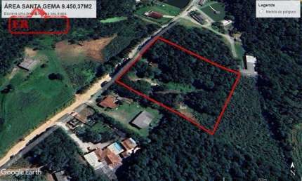 Chácara com 2 dormitórios à venda, 9450 m² por R$ 650.000,00 - Santa Gema - Colombo/PR