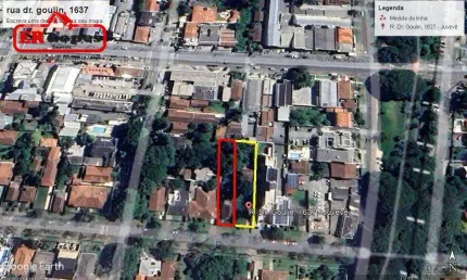 Terreno à venda, 676 m² por r$ 1.600.000,00 - hugo lange - curitiba/pr