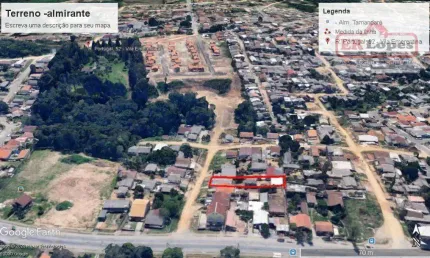 Terreno à venda, 624 m² por R$ 290.000,00 - Cachoeira - Almirante Tamandaré/PR