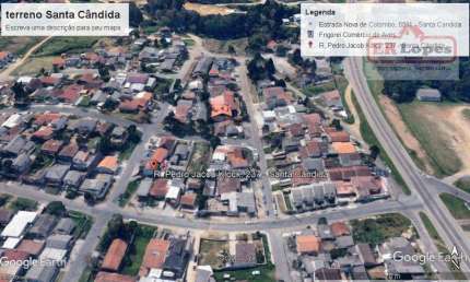 Terreno à venda, 384 m² por R$ 380.000,00 - Santa Cândida - Curitiba/PR