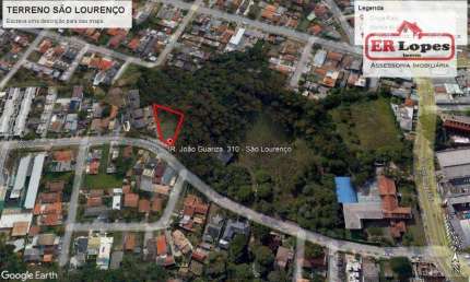 Terreno à venda, 937 m² por R$ 2.200.000,00 - São Lourenço - Curitiba/PR