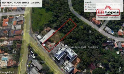 Terreno à venda, 2824 m² por R$ 4.500.000,00 - Bom Retiro - Curitiba/PR
