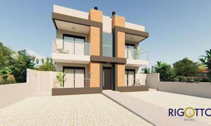 Apartamento com 2 quartos à venda na Bela Torres, Passo de Torres  por R$ 374.000