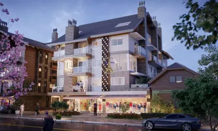 Apartamento com 2 quartos à venda no centro, canela  por r$ 888.512