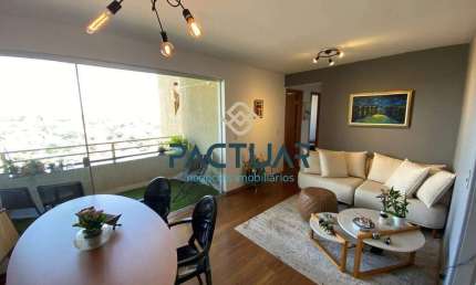 Apartamento com linda vista, 3 quartos e área de lazer no Buritis!