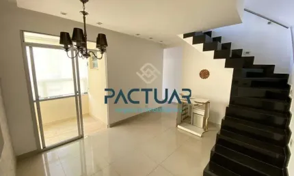 Cobertura com 3 quartos e 2 banheiros para alugar, 150 m² por r$ 5.500/mês