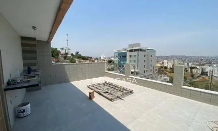 Cobertura à venda, 156 m² por R$ 1.220.000,00 - Castelo - Belo Horizonte/MG