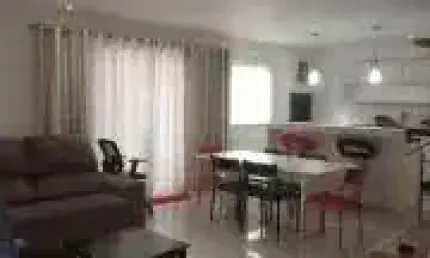 Sobrado 3 q com 170 m², Semi-Mobiliado, Churrasqueira no Lindoia, Aceito Permuta