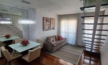 Cobertura com 4 quartos à venda na Joquim Ribeiro Costa, --, Palmares, Belo Horizonte por R$ 800.000