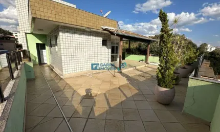 Cobertura com 4 quartos para alugar na rua duarte da costa, --, liberdade, belo horizonte por r$ 6.500