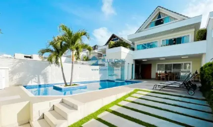 Casa à venda no condomínio blue houses - barra da tijuca, 360 m² 04 suítes por r$4.600.000,00