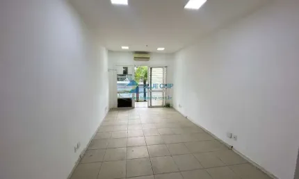 Sala para locação shopping novo leblon - barra da tijuca com 40m²  por r$2.650,00