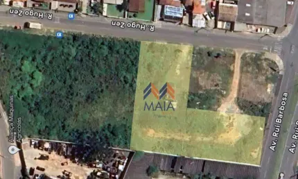 Excelente terreno na avenida rui barbosa em sao jose dos pinhais