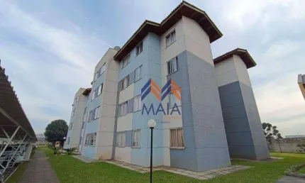 Apartamento com 2 dormitórios à venda, 47 m² por r$ 215.000 - colônia rio grande - são josé dos pinhais/pr