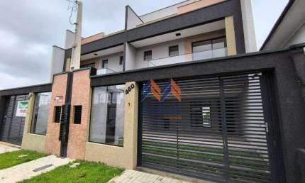 Sobrado Triplex com 3 dormitórios à venda, 143 m² por R$ 970.000 - Cruzeiro - São José dos Pinhais/PR