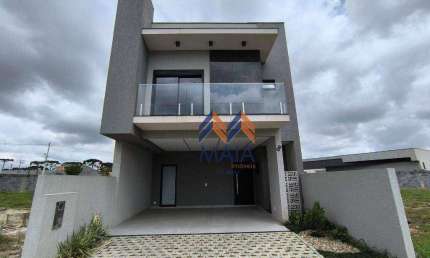 Sobrado com 4 dormitórios à venda, 169 m² por R$ 1.139.990,00 - Costeira - São José dos Pinhais/PR