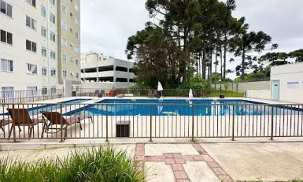 Apartamento em Condomínio Club, com 02 Dormitórios, sacada e Churrasqueira a Venda em Curitiba,