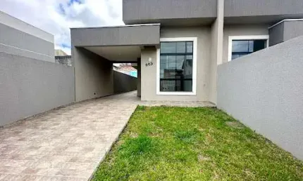 Casa nova com 03 dormitórios sendo 01 suite a venda no bairro jardim cruzeiro em são jose dos pinhais,
