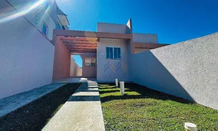 Casa com 3 dormitórios à venda, 61 m² por r$ 399.990,00 - del rey - são josé dos pinhais/pr