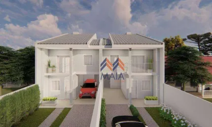Sobrado com 3 dormitórios à venda, 127 m² por r$ 690.000,00 - cidade jardim - são josé dos pinhais/pr