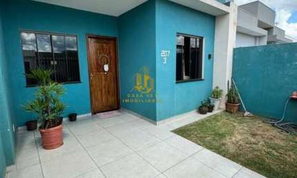 Casa para Venda em Santa Tereza do Oeste, Pontal da Natureza, 2 dormitórios, 1 banheiro, 1 vaga