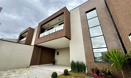 Sobrado à venda no bairro boneca do iguaçu - são josé dos pinhais/pr