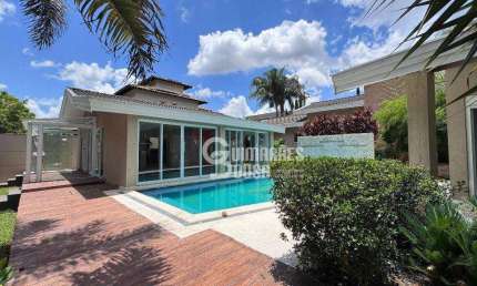 Casa à Venda e Locação no Condomínio Portal do Paraíso II, Jundiaí – 2 Suítes, Cinema, Piscina e Área Gourmet