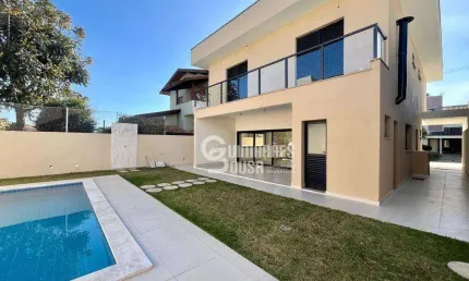 Sobrado Novo com 3 Suítes, Espaço Gourmet e Armários Planejados no Condomínio Recanto dos Paturis - Vinhedo/SP